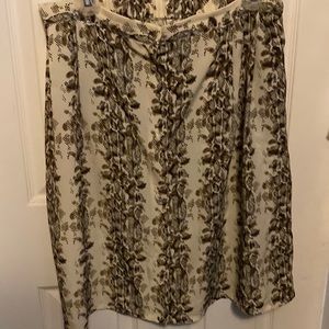 Snake skin print shirt